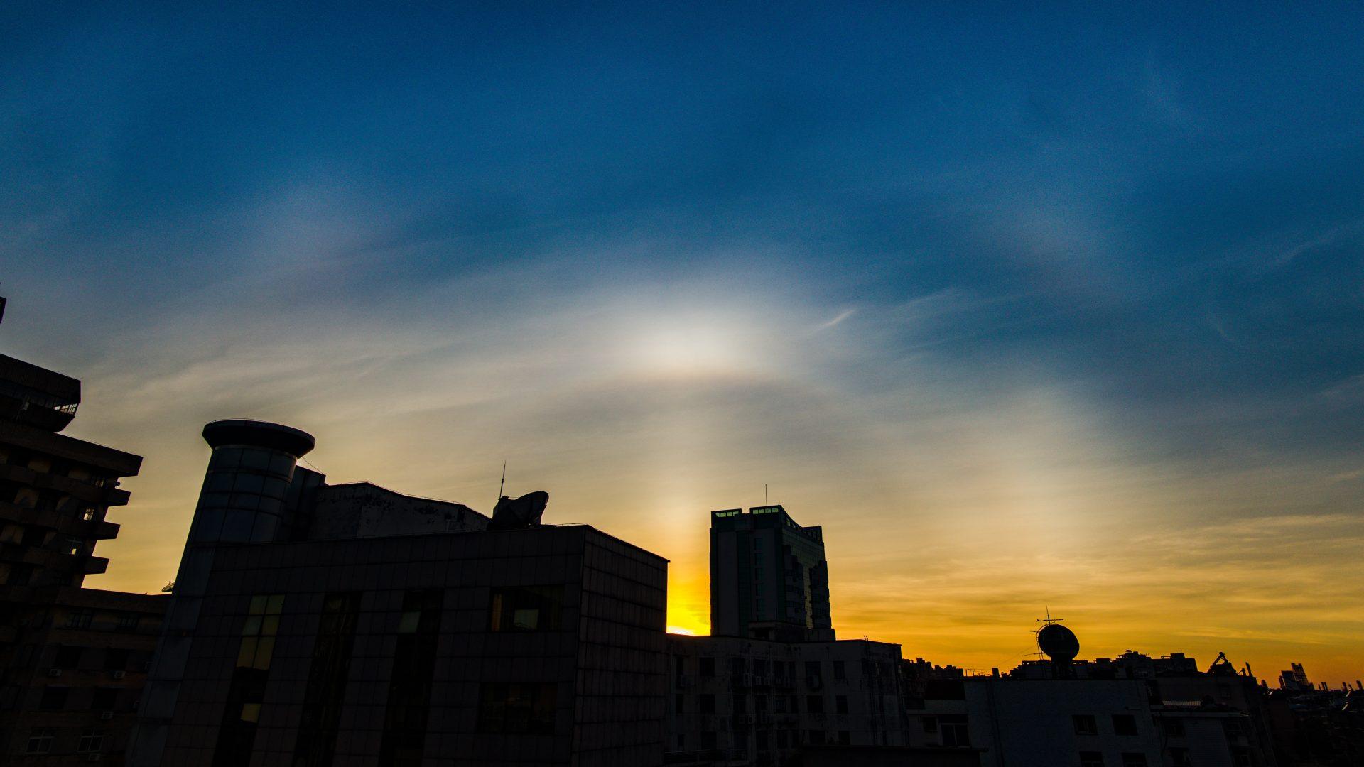 真实的锥晶幻日